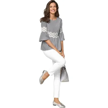 Dámské kalhoty Heine Weiß 3599252 48