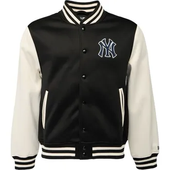 Pánská bunda Pánská bunda New Era NEW YORK YANKEES MLB BOMBER S Černá, Bílá, Tmavě modrá