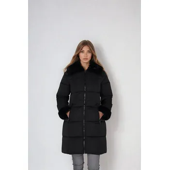 Dámská vesta Bunda Jessica Simpson Schwarz 8928606 XL