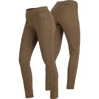 Dámské oblečení Dámské kalhoty LITEX dlouhé hnědé Velikost: S