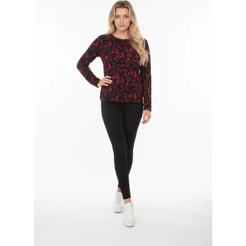 Dámská halenka Halenka Pratto černo-červená velikost pratto: 46