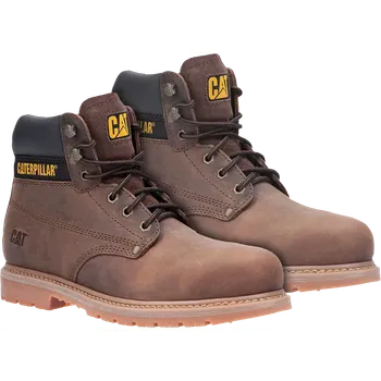 Pracovní obuv Caterpillar POWERPLANT hnědá 40–47