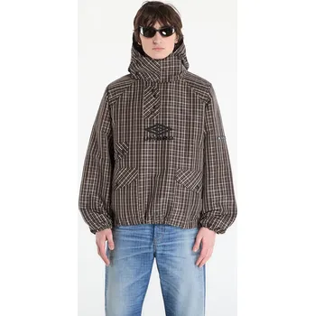Bunda Umbro by SlamJam Check Smock Anorak Beige/ Dark Brown S