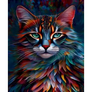 Dětské zboží Gaira® Malování podle čísel Kočka M38935