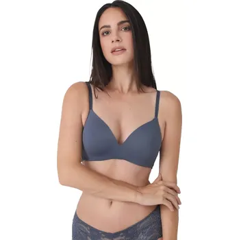 Podprsenka Bezkosticová podprsenka Sassa 14660 blue shadow velikost 75A