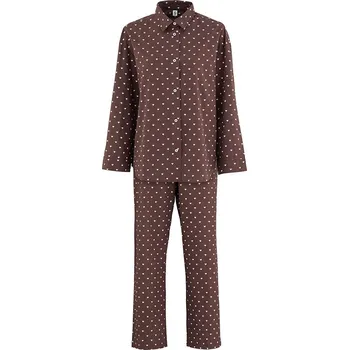 Dámské pyžamo Becksöndergaard Braun/ Braun 566958 S