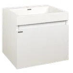 Naturel Koupelnová skříňka s umyvadlem Verona 60x48 cm bílá VERONA60WH