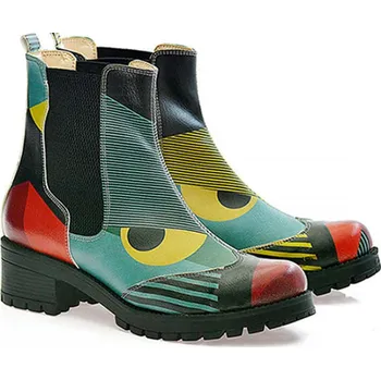 Dámské kozačky Kozačky Goby Blau/ Bunt 5839855 37