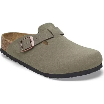 Dívčí pantofle Birkenstock Grau - Weite N 380839 34