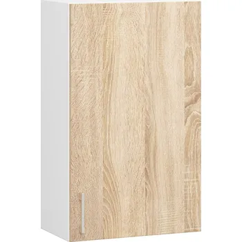 Policová skříň Kuchyňská závěsná skříňka W 50cm D1 H720 Artus bílá/sonoma