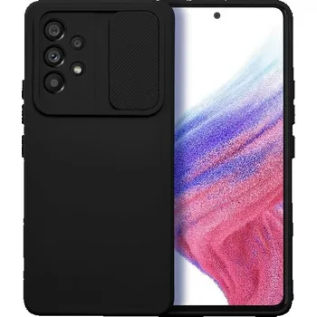 Pouzdro na mobilní telefon Smarty Slide Case pouzdro Samsung Galaxy A32 LTE černé