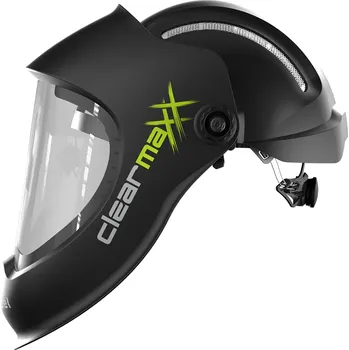 Svářečská kukla OPTREL Brusný štít ClearMaxx s Isofit křížem a přilbou