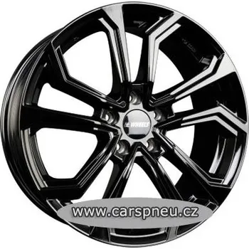 Auto-moto ITWHEELS Ella černé lesklé | 7,5x17, 5x112, ET45 (alu kolo, 4671122)