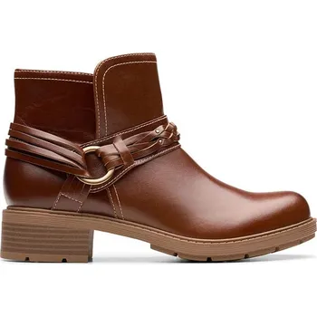 Dámské kozačky Boty Clarks Hellbraun 8605063 39