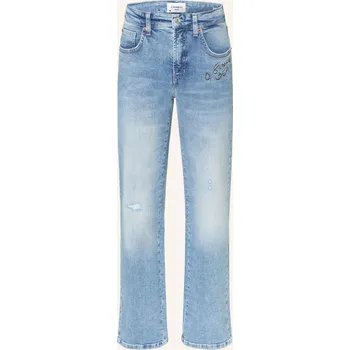 Dámské džíny Cambio Dámské Rovné Džíny Gini, 5177 soft destroyed, 44