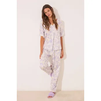 Dámské pyžamo Pyžamo women'secret 3592396 béžová 01X, vel. M