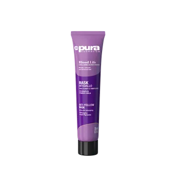 PURA KOSMETICA Blond Life maska pro neutralizaci zlutych tonu a hydrataci blond vlasu 200 ml Maska pro neutralizaci žlutých tónů a hydrataci blond vlasů