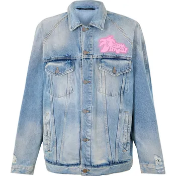 Pánská casual bunda Bunda PALM ANGELS Blue Fu 671366 XL