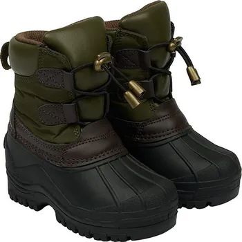 Dívčí kozačky Boty mikk-line Dunkelgrün/ Schwarz 9116823 23
