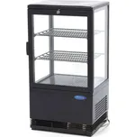Maxima chladící vitrína s displejem - 58 L - černá | 09400801