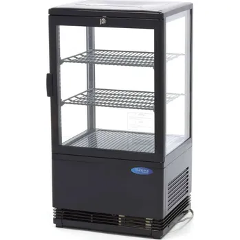 Maxima chladící vitrína s displejem - 58 L - černá | 09400801