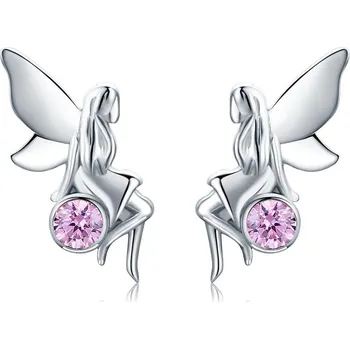 Náušnice Dámské stříbrné náušnice KIARA Ag 925