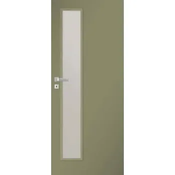 Interiérové dveře Pol-Skone interiérové dveře HAPTIC 04CZ s prosklenou výplní 80L, sage