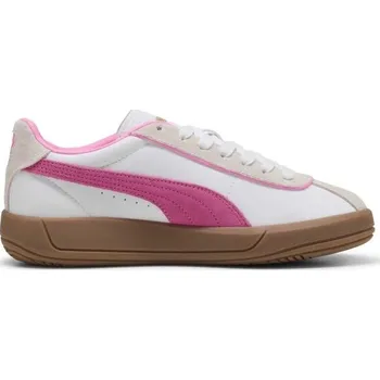 Dámské tenisky Dámská vycházková obuv Puma CLUB KLASSIKA 4 Bílá, Růžová, Hnědá