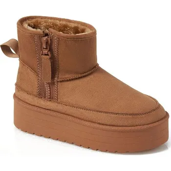 Dámské kozačky Boty C'M Hellbraun 530982 37