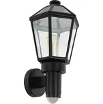 Eglo 97257- Venkovní nástěnné svítidlo se senzorem MONSELICE 1xE27/28W/230V IP44