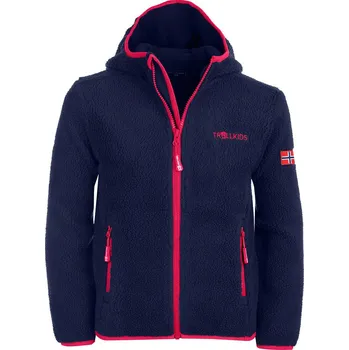 Dívčí bunda Trollkids Dunkelblau 942009 164