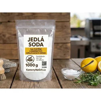 Čisticí prostředek do kuchyně Jedlá soda potravinářská 1000 g – Čistič na grilovací kameny