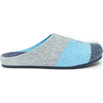 Dámské pantofle Mandel Grau/ Blau 4568682 38