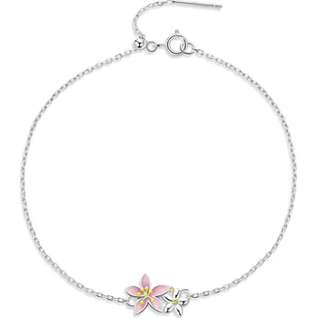 Náramek Dámský stříbrný náramek BIBIONE Ag 925