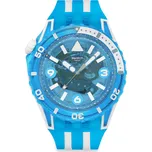 Hodinky Swatch Scubaqua Blue Fire Skeleton SSCU09S100