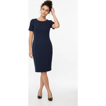 Dámské šaty Šaty Sabatti modré (pouzdrový střih) Velikosti Sabatti: 42