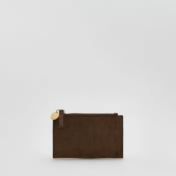 Peněženka Reserved - Peněženka na zip - tmavě hnědá - 549IE-89X - 549IE-89X-ONE