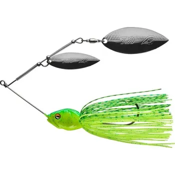 Umělá nástraha Třpytka Daiwa Prorex Tandem DB Spinnerbait 23g Green Chartreuse