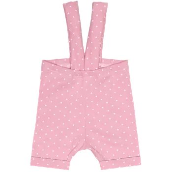 Kraťasy ŽEBRO s traky - Puntík světle růžová Velikost: 56