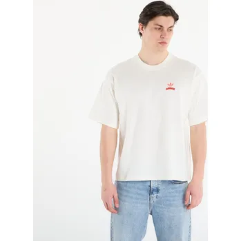 Pánské tričko Tričko adidas Pixelated Burget Character Graphic T-Shirt Off White L