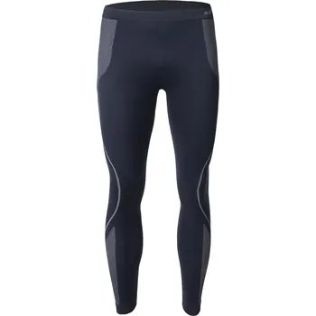 Dámské legíny Pánské Termo legíny HI-TEC BURAZ BOTTOM M000263160 – Tmavě modrá XL/XXL