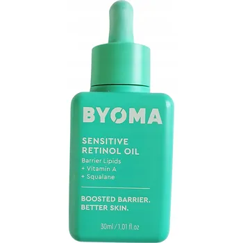 Pleťové sérum Byoma Sensitive Retinol Oil pleťový olej 30 ml pro citlivou pleť