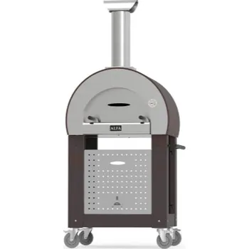 Zahradní gril Alfa Forni Podstava pro 2 Pizze černá