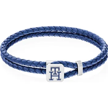 Náramek Slušivý kožený náramek Monogram 2790530 Tommy Hilfiger