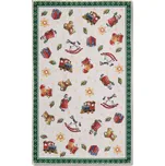 Kusový koberec Villeroy & Boch Toy's delight s potiskem 106193 Green, Multicolor, 50x80, zelená, obývací pokoj, Villeroy & Boch - 1 rok na vrácení + DOPRAVA ZDARMA k Vám i zpět