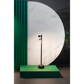 Venkovní osvětlení BROT 900 sloupková lampa, černá, s kabelem - FARO