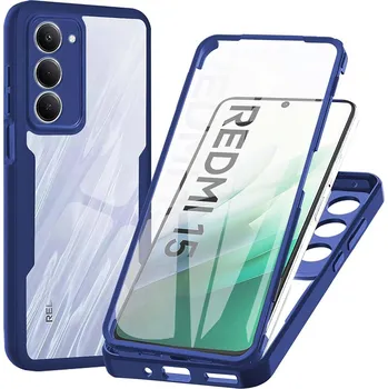 Techsuit - ColorVerse 360 Series + Screen Protector - Xiaomi Redmi 15 5G - modrý