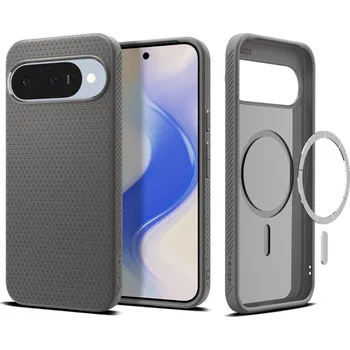 Spigen - Liquid Air MagSafe - Google Pixel 10 - mramorově šedá