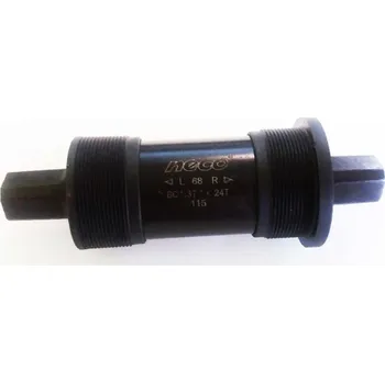 Středová osa NECO ložiska+nylon misky 118mm 4hr.