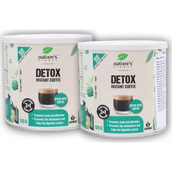 Doplněk stravy Nature´s Finest 2x Detox Coffee 125g